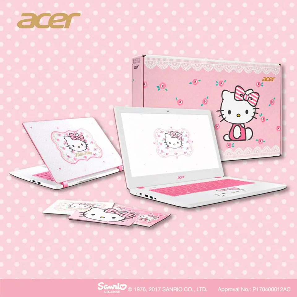 Aspire V3 Hello Kitty Edition เปิดให้จองแล้วในไทย สาวกห้ามพลาด