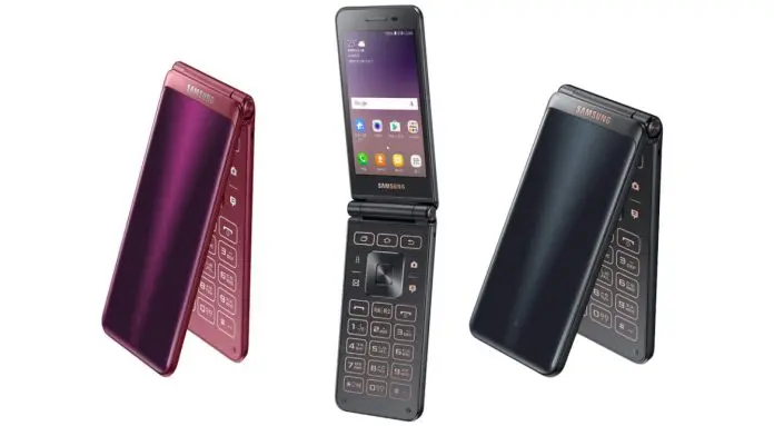 สมาร์ทโฟน ดีไซน์ฝาพับก็มา จากค่าย Samsung