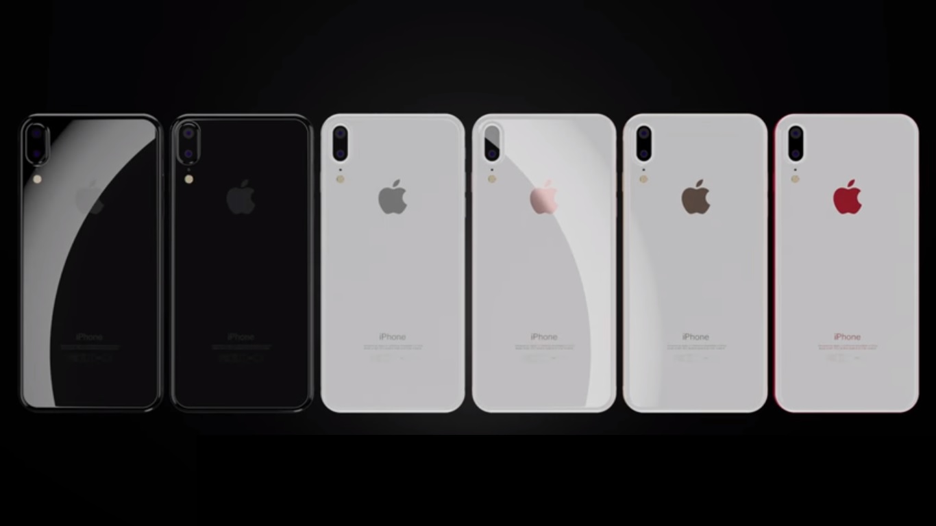 iPhone 8 หลุดภาพ Render จอไร้กรอบ งานนี้สาวกส่องด่วน!