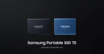 Samsung Portable SSD T5 หน่วยความจำขนาดเล็ก ความจุ 2TB พกพาสะดวก