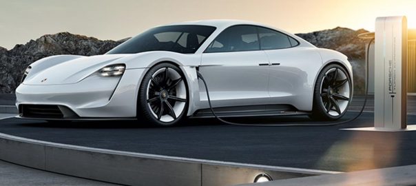 Porsche เตรียมออกรถพลังงานไฟฟ้า มาในชื่อรุ่น Mission E