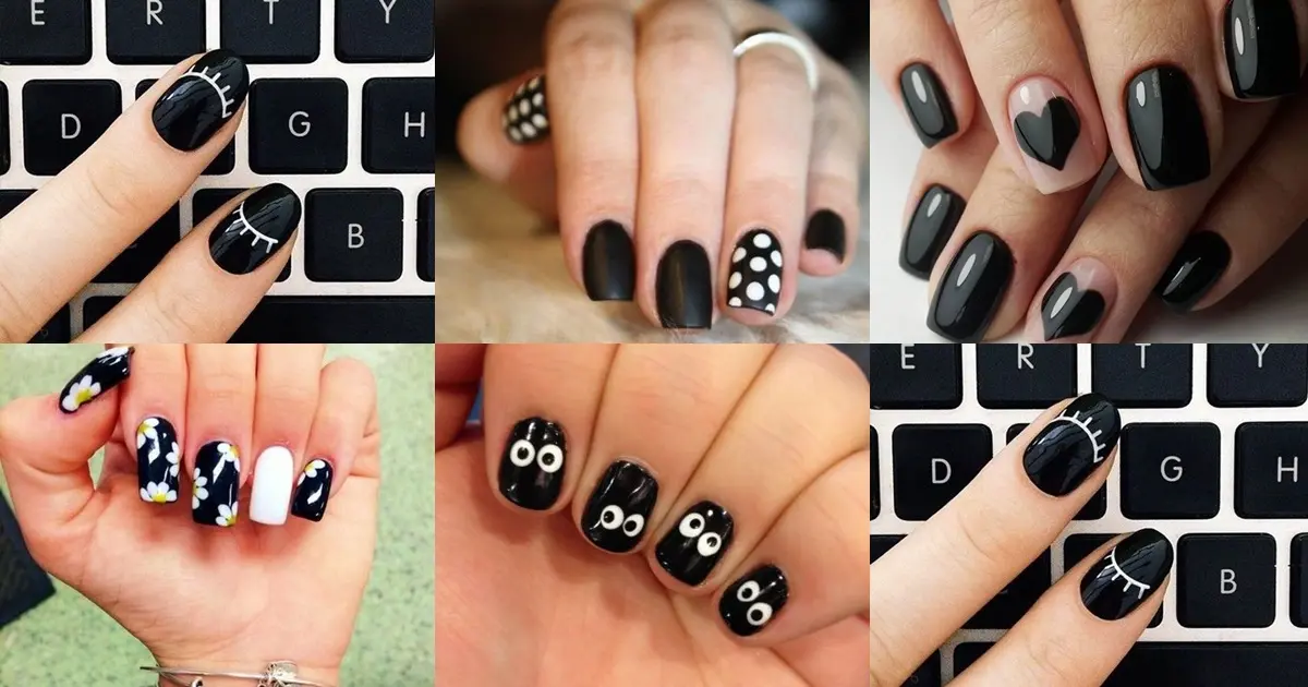 How to ทาเล็บดำอย่างไร ไม่ให้ดูโหดร้าย เหมือนยัยแม่มด