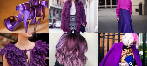 แฟชั่นสีม่วง Ultra Violet รับ Pantone 2018