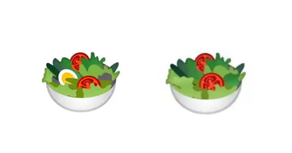 Google ปรับ Emoji สลัดผัก กับดราม่าเล็กๆ