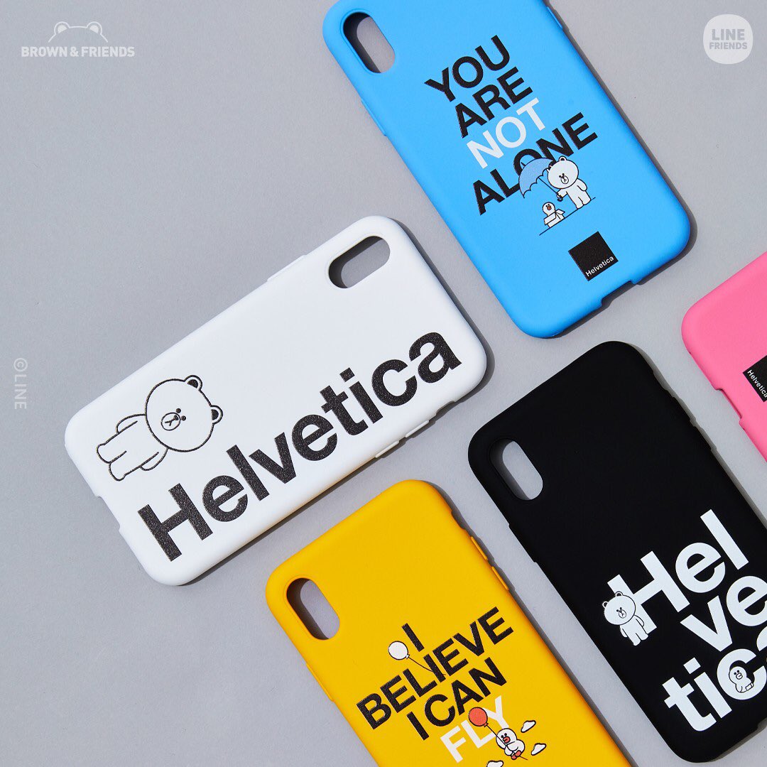 BROWN&FRIENDS x HELVETICA