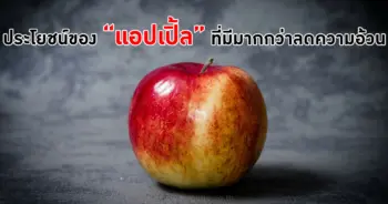 คุณประโยชน์ของแอปเปิ้ล