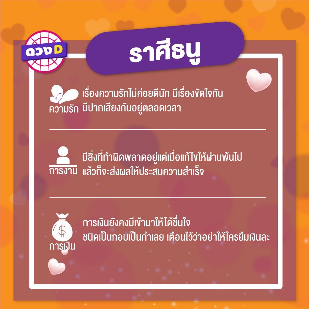 ดวงรายสัปดาห์ 25 กุมภาพันธ์ – 3 มีนาคม 2562