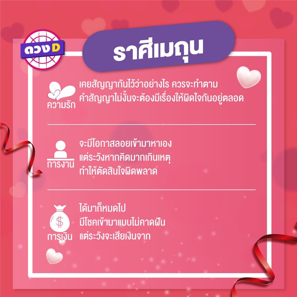 เช็กดวงรายสัปดาห์ 11 ก.พ. – 17 ก.พ. 62