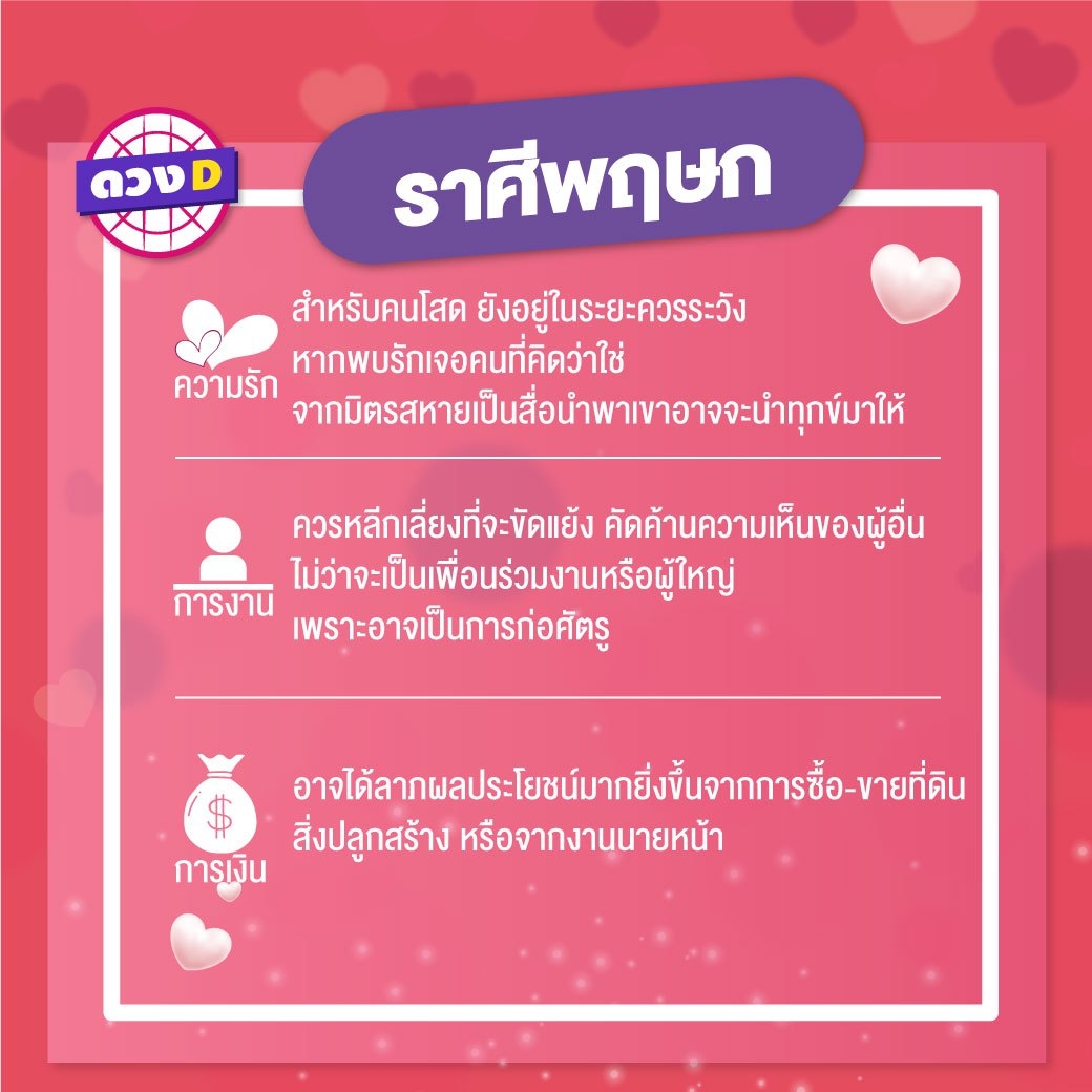 เช็กดวงรายสัปดาห์ 11 ก.พ. – 17 ก.พ. 62