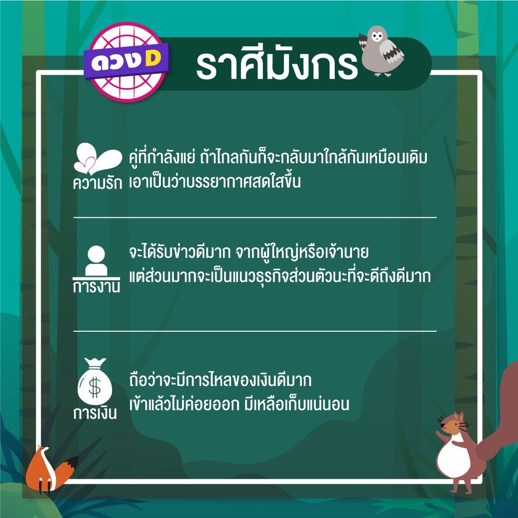 ดวงรายสัปดาห์ 18-24 มีนาคม 2562