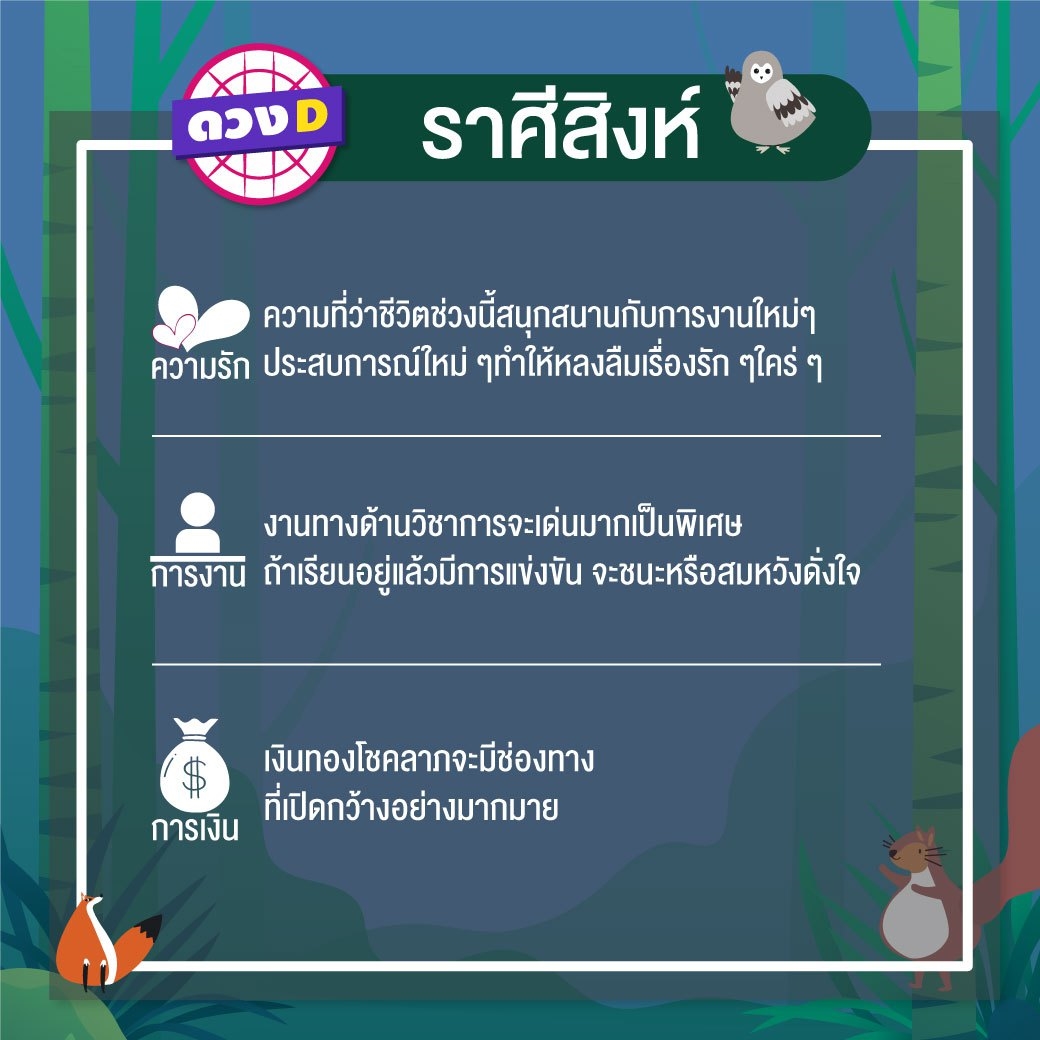 ดวงรายสัปดาห์ 25 – 31 มีนาคม 2562