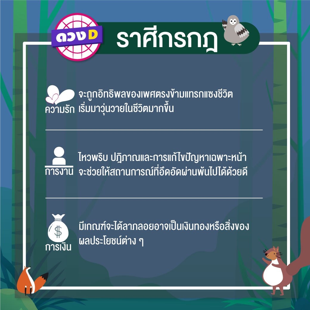 ดวงรายสัปดาห์ 25 – 31 มีนาคม 2562