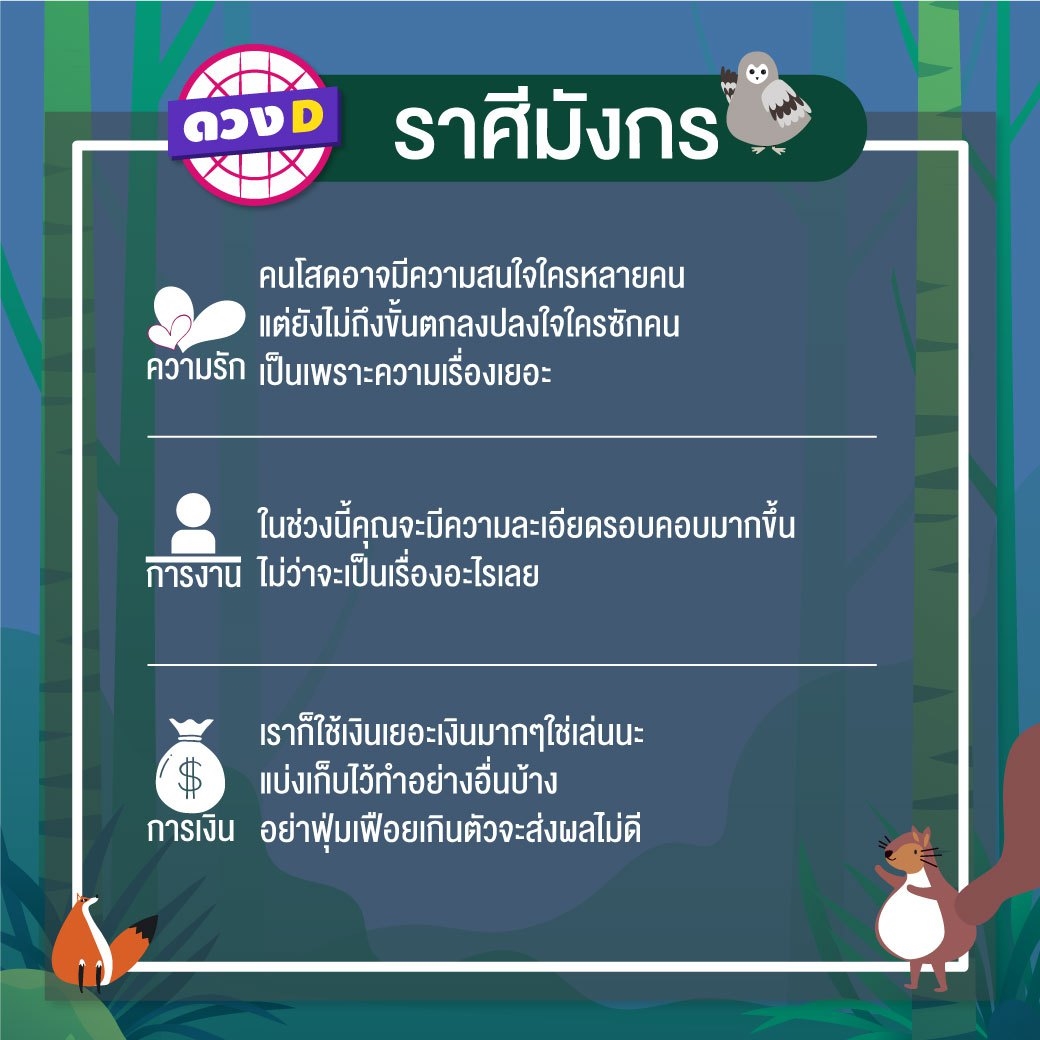 ดวงรายสัปดาห์ 25 – 31 มีนาคม 2562