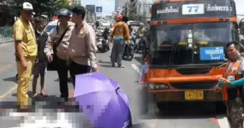 รถเมล์ชนคน