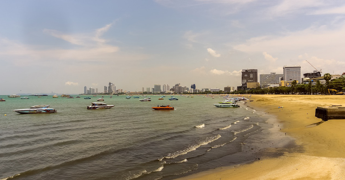 pattaya-Closed-beach-area