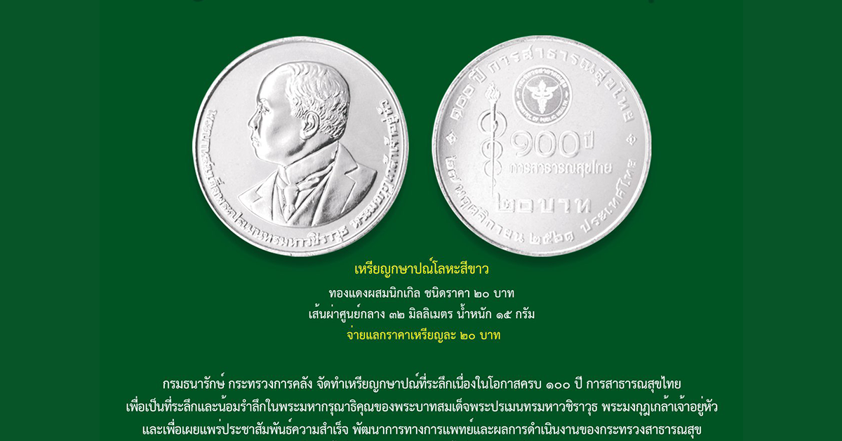 เหรียญกษาปณ์ที่ระลึก 100 ปี