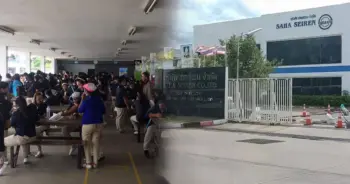 โรงงานผลิตถุงลมนิรภัย เลิกจ้าง