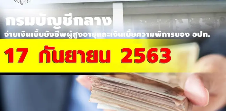 เงินผู้สูงอายุ