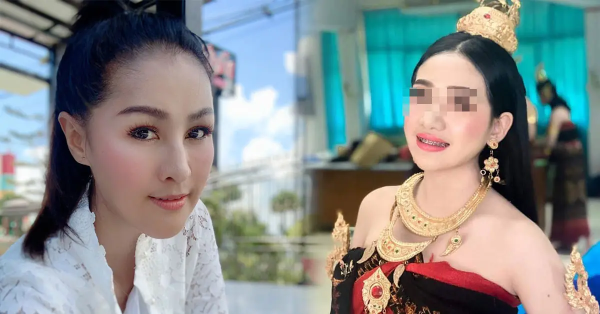 น้องปอย หญิงลี งานผ้าไหม