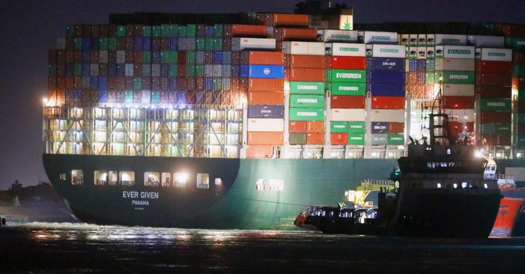 Ever Given Bright Today