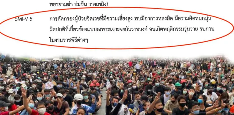 ไม่ เทิดทูนสถาบันพระมหากษัตริย์