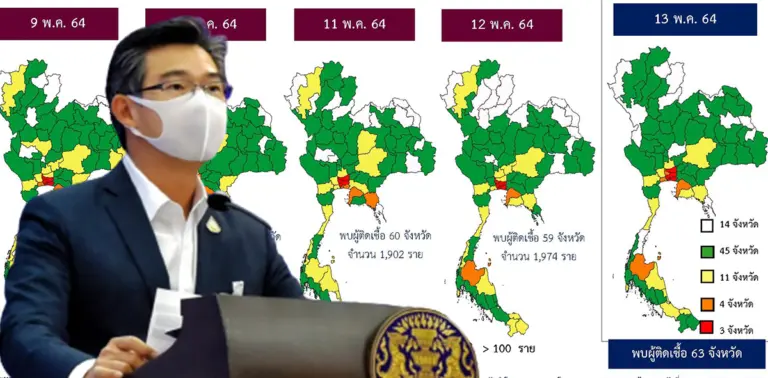 14 จังหวัดปลอดโควิด ปก