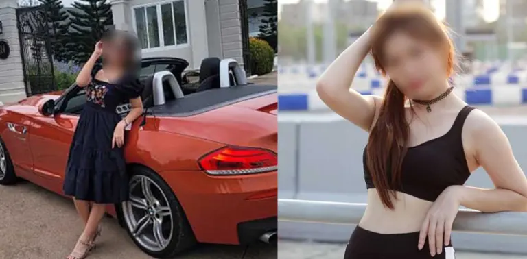 แม่สาวพริตตี้ชุดแดง BMW Z4
