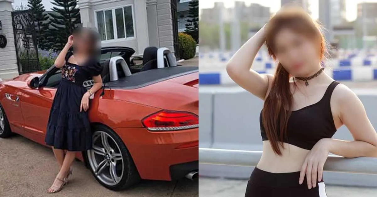 แม่สาวพริตตี้ชุดแดง BMW Z4