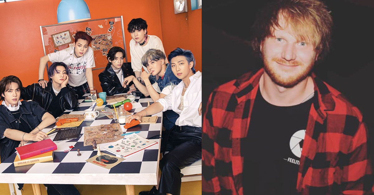 เตรียมปัง ! BTS จับมือกับ Ed Sheeran เปิดตัวซิงเกิลใหม่