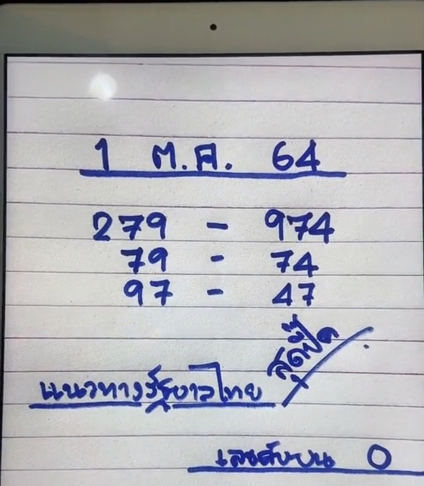 โครตแม่นเลขเด็ด1ตุลาคม