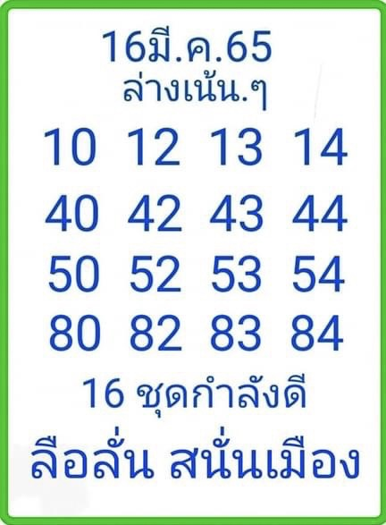 หวยแอดลือลั่นสนั่นเมือง