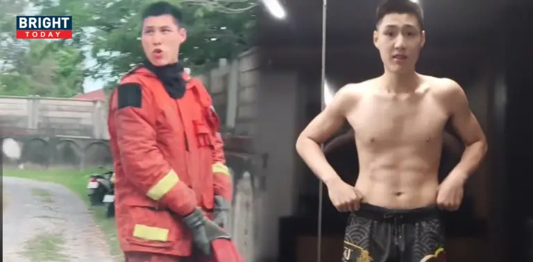 นักดับเพลิงหล่อ