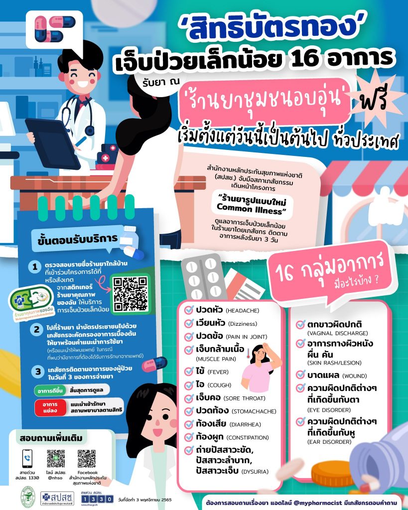 รับยาฟรี