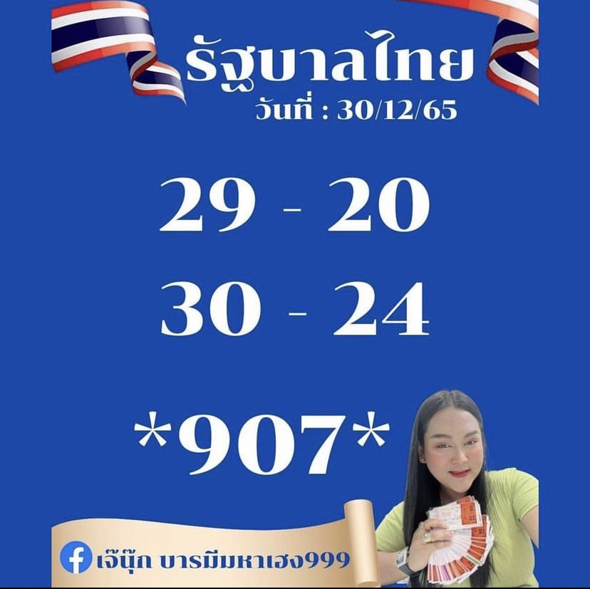 หวยงวดนี้-30-12-65-เจ๊นุ๊ก-บารมีมหาเฮง-เลขเด็ด-รัฐบาลไทย