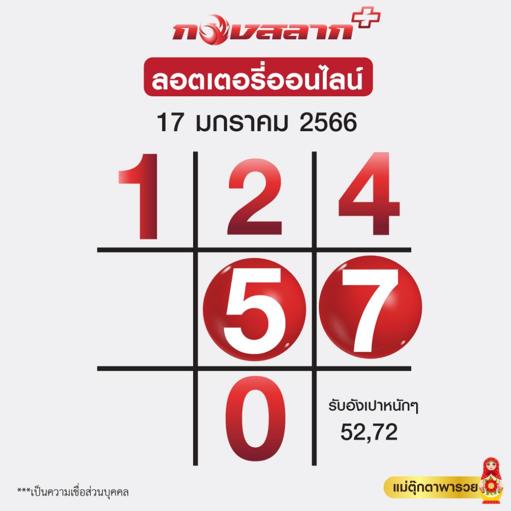 หวยงวดนี้-17-1-66-ตารางแม่ตุ๊กตาพารวย-หวยวันครู-กองสลากพลัส