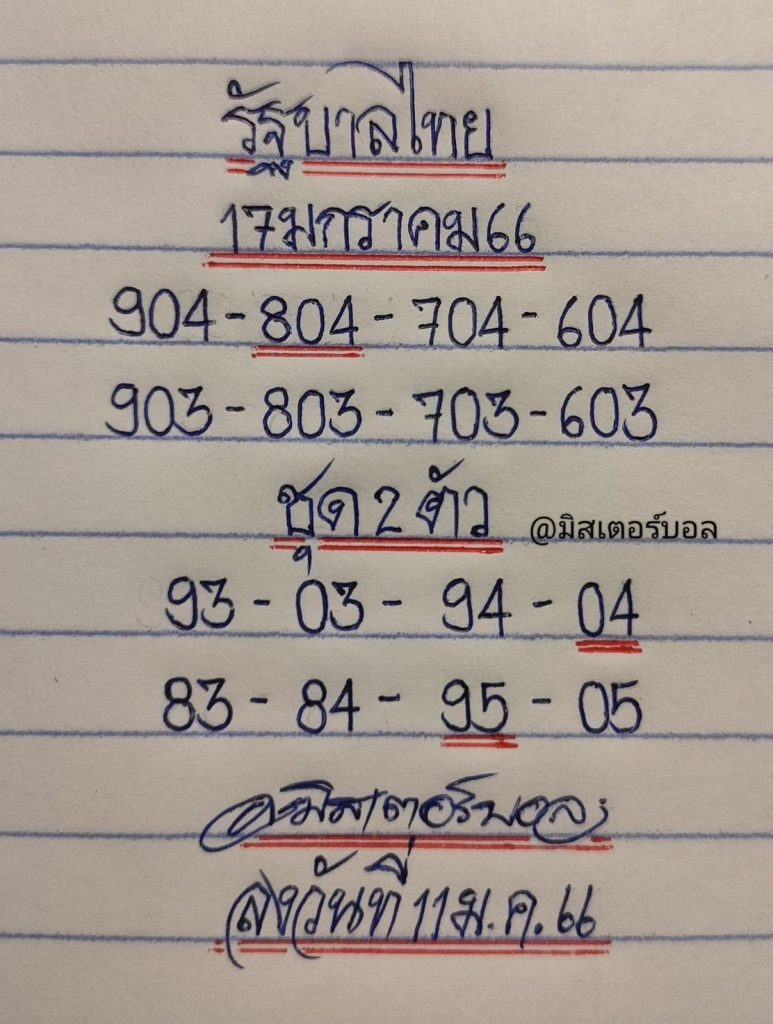 เลขเด็ด-มิสเตอร์บอล-17-1-66-หวยงวดนี้-รัฐบาลไทย