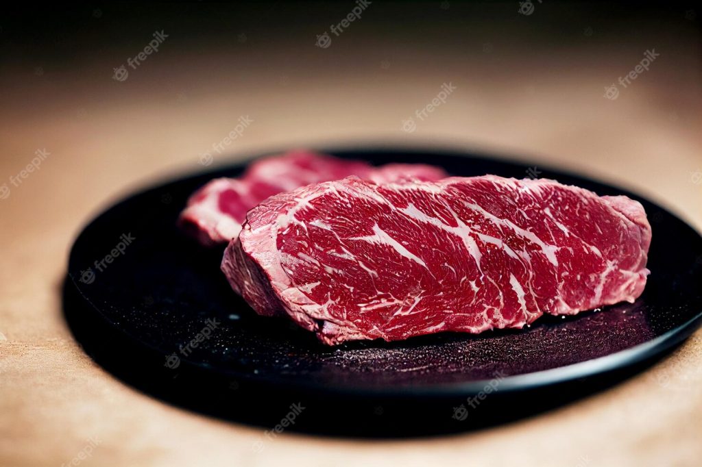 vertical-shot-uncooked-fresh-rare-beef-3d-illustrated 768106-2396