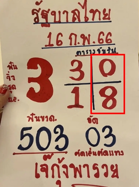 เจ๊กุ้งพารวย เลขเด็ด หวยงวดนี้ 1 3 66 สั่งวิ่ง 9 บน-ล่าง หวยรัฐบาลไทย
