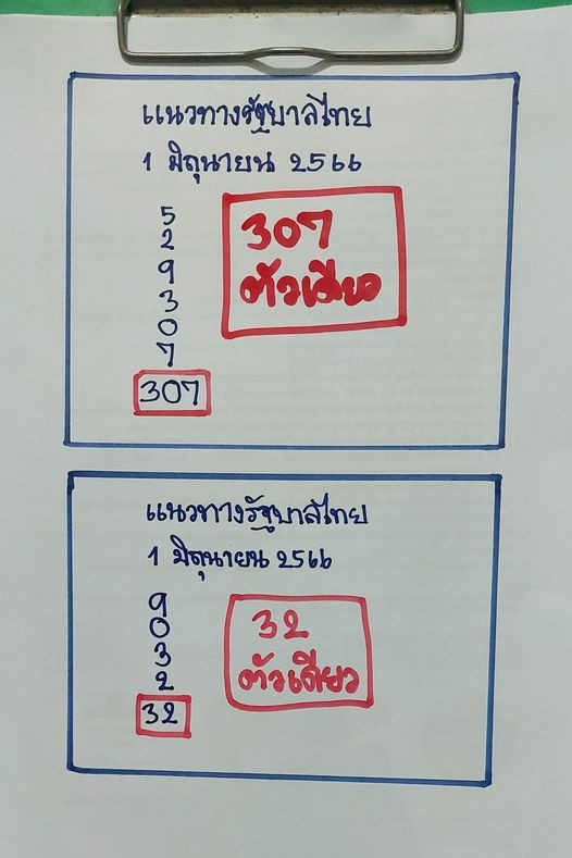 หวยรัฐบาลไทย-1-6-66-เลขเด็ด-หวยเฮียนัน