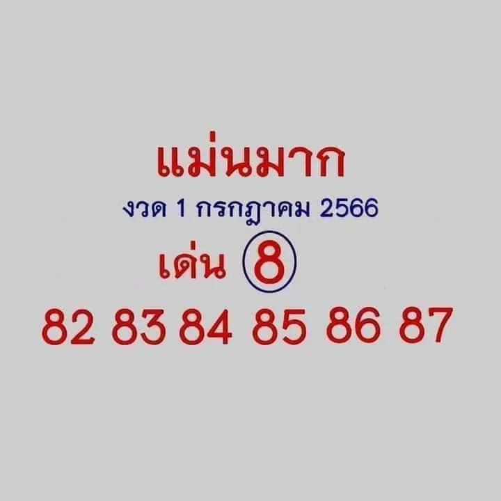 แนวทางรัฐบาลไทย-1-7-66-แม่นมากขั้นเทพ