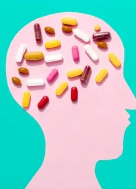 flat-lay-pills-brain-human-shape
