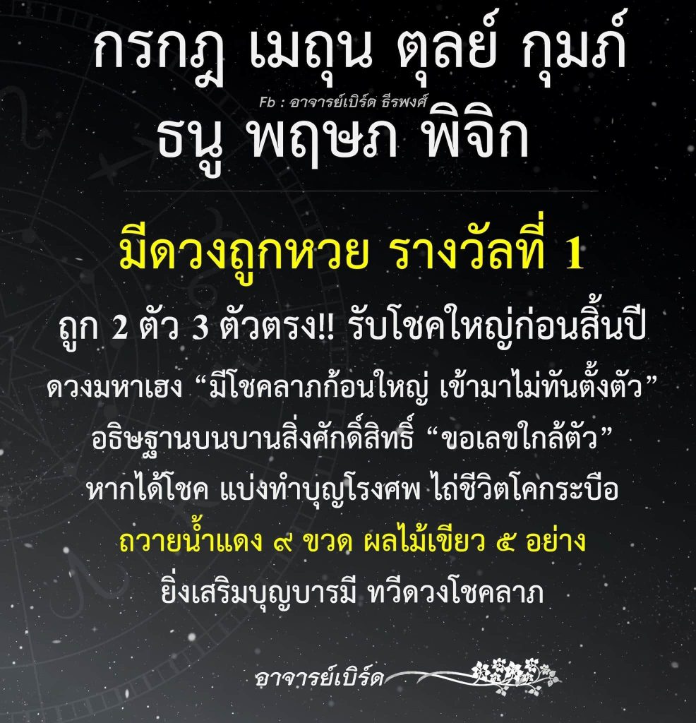 ดวงโชคลาภ-ราศีที่จะถูกหวย-16-11-66-min