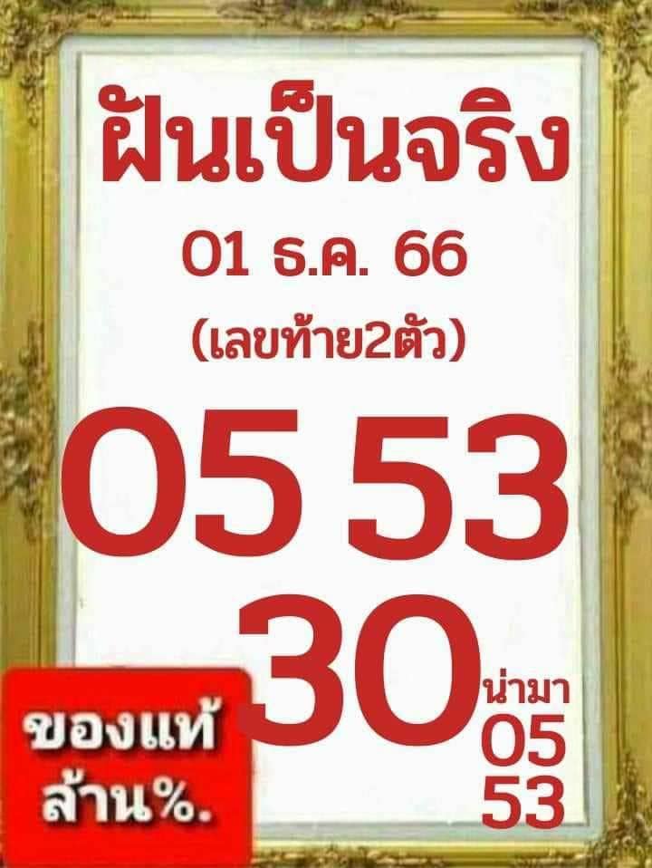เลขเด็ด ฝันเป็นจริง 1 12 66-min